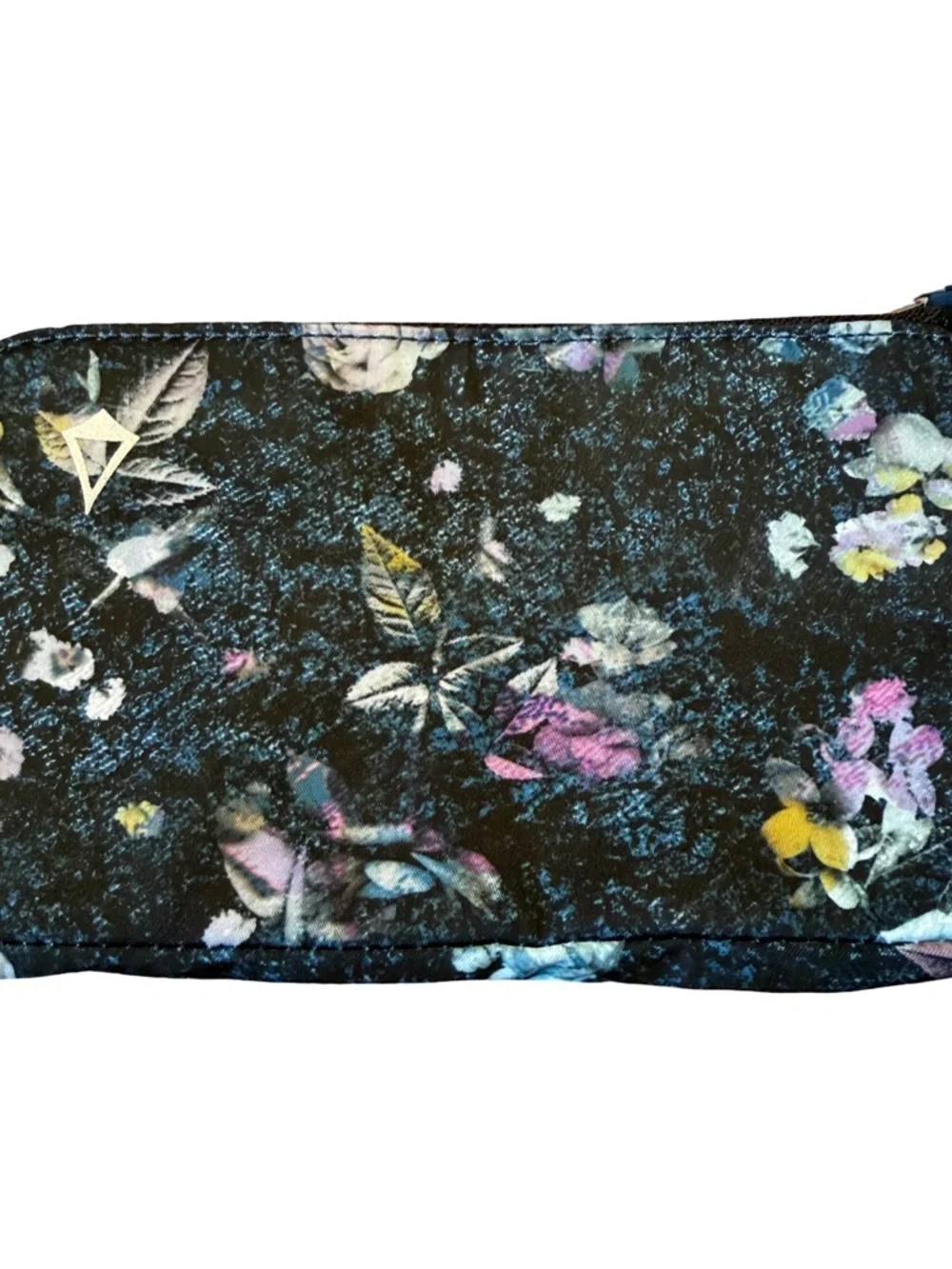 Ivivva by Lululemon Wristlet Zip Pouch Moody Floral Print EUC Retired
